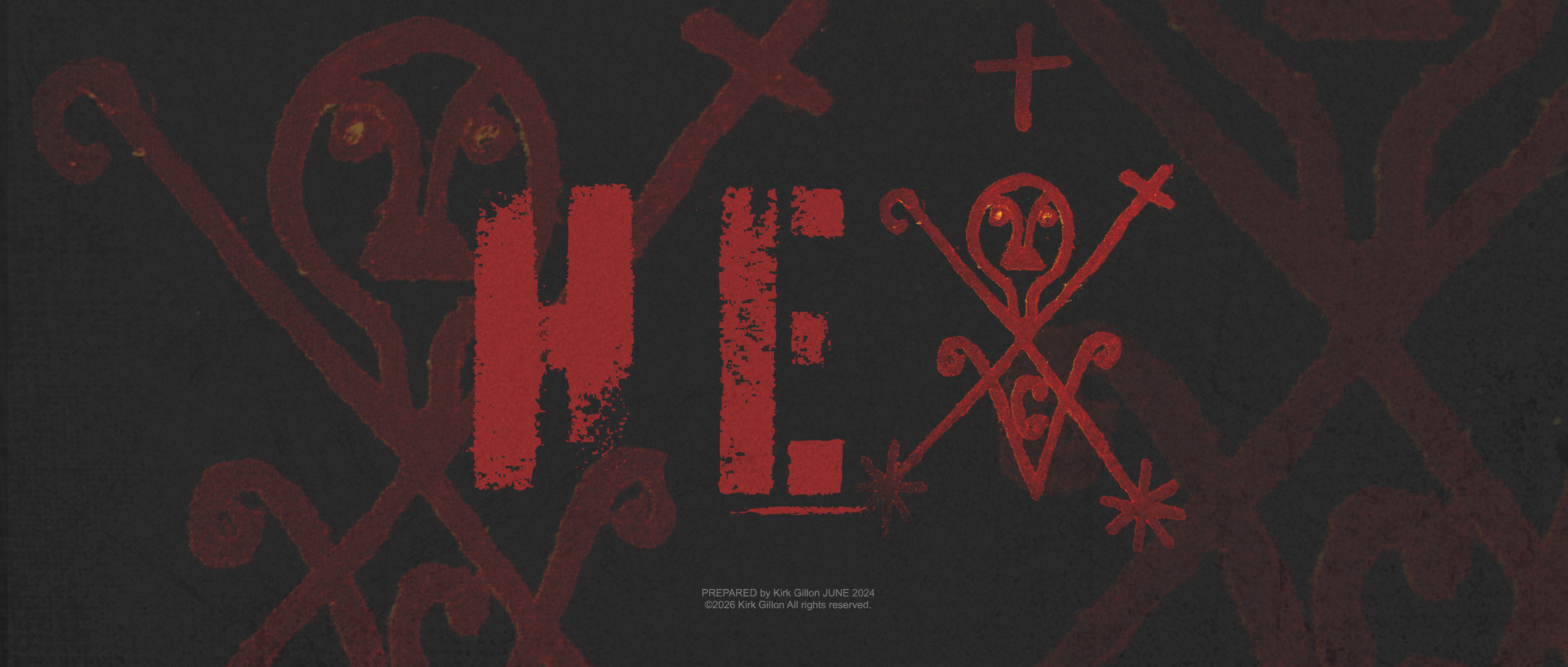 HEX — A psychological thriller by Kirk Gillon